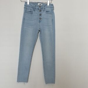 Just Black Light Blue High Rise Jeans